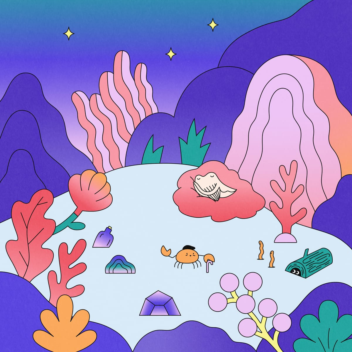 Go Yama takes Tim McNalley & Mara Kaye for one more lap around the ocean floor before "Rumi" with 'In Circles'